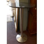 Marble top bar table - Approx height: 115cm
