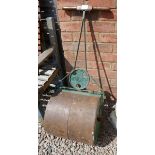 Ironcrete vintage garden roller