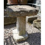 Stone birdbath