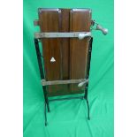 Edwardian patent trouser press