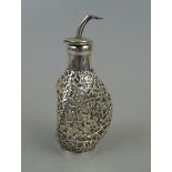 Sterling silver bitters decanter