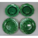 4 Wedgwood cabbage plates