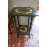 Barge ware style 2 tier occasional table