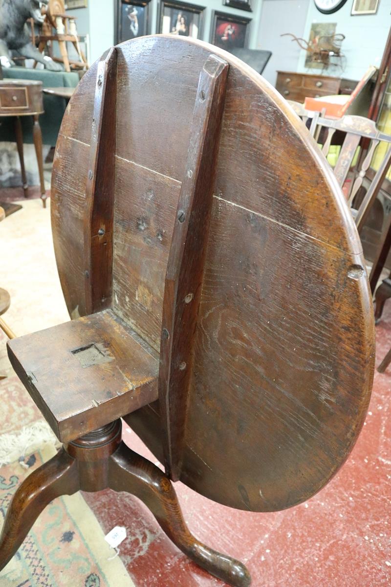 Early oak tripod table - Bild 3 aus 4