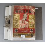 Full set of Hitler's Mein Kampf magazine 1-18
