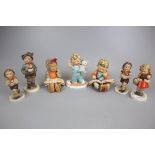 Collection of Hummel figures by Goebel