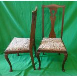 Set of 4 Arts & Crafts dining chairs