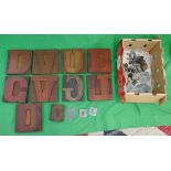 Collection of printing blocks