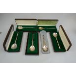 6 hallmarked silver spoons