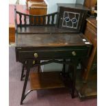 Arts and Crafts mahogany writing table in the manner of Libertys and Co. - Design Branch No. 318344