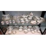 Large collection of Wedgwood Hathaway Rose