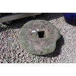 Antique stone grinding wheel - Approx diameter: 48cm