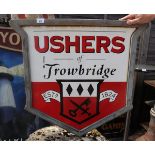 Ushers pub sign - Approx size: 81cm x 75cm