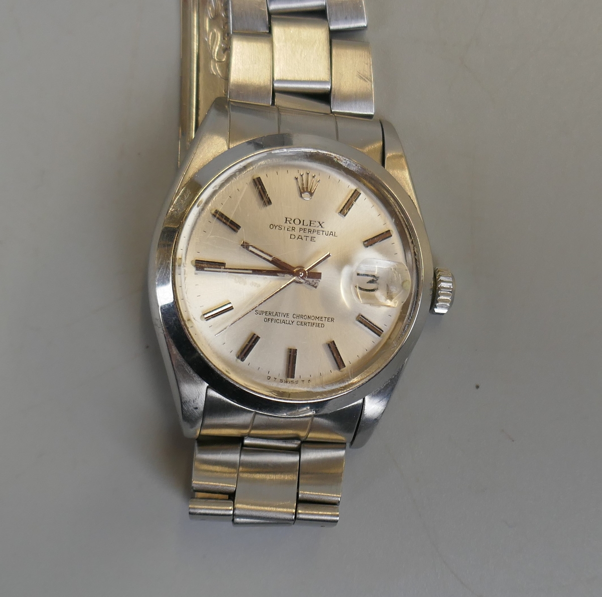 Rolex Oyster Perpetual Date in good working order - Image 2 of 13