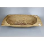 Antique dough bowl