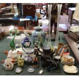 Collection of ceramics and glassware etc