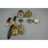 Collection of watches and clocks