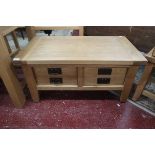 Oak coffee table