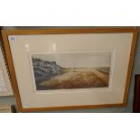 L/E signed print - Dunwich Beach