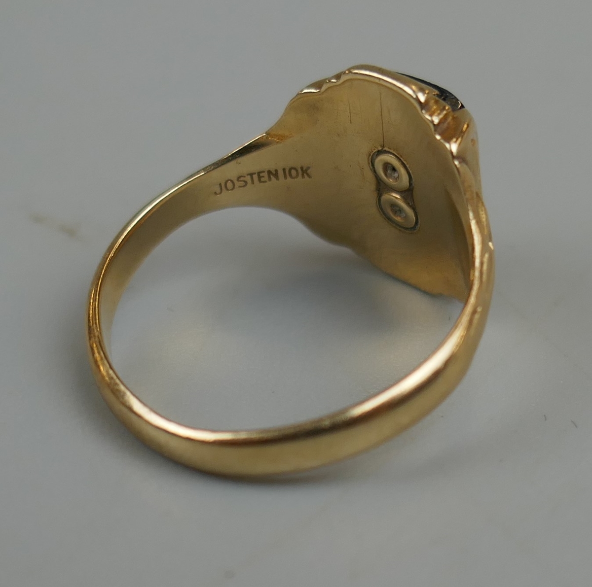 10ct gold ring together with gold watch A/F - Image 4 of 4