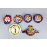 Collection of pin badges to include Butlins