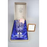 Stuart Crystal L/E chalice 81/100 to commemorate the investiture of HRH Prince of Wales - Approx