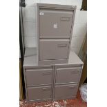 3 filing cabinets