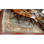 Large Oriental wool rug - Approx size: 326cm x 249cm