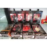 8 boxed Star-Wars figures