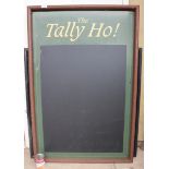 The Tally Ho pub sign - Approx size: 80cm x 120cm