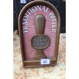 Traditional Bitter pub sign - Approx height: 28cm