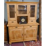 Pine dresser with glazed top