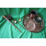 Collection of metal ware