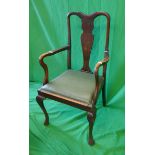 Queen Anne style chair