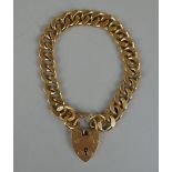 Gold bracelet - Approx 38g