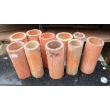 Collection of terracotta pipes
