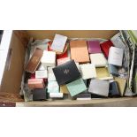 35 vintage jewellery boxes of various sizes