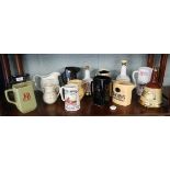 Collection of pub jugs - Wade etc