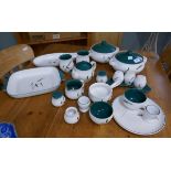 Collection of Denby Greenwheat pattern