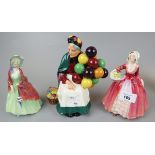 3 Royal Doulton figurines