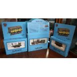3 Prussia - boxed model train & 2 carriages