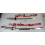 2 swords in sheaths