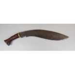 Mk1 Kukri marked F.W. to spine