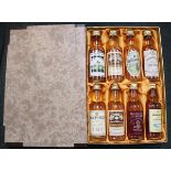 Collection of miniatures in case - Scotlands Whisky Volume 3 by Gordon and MacPhail