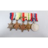 Collection of 5 medals