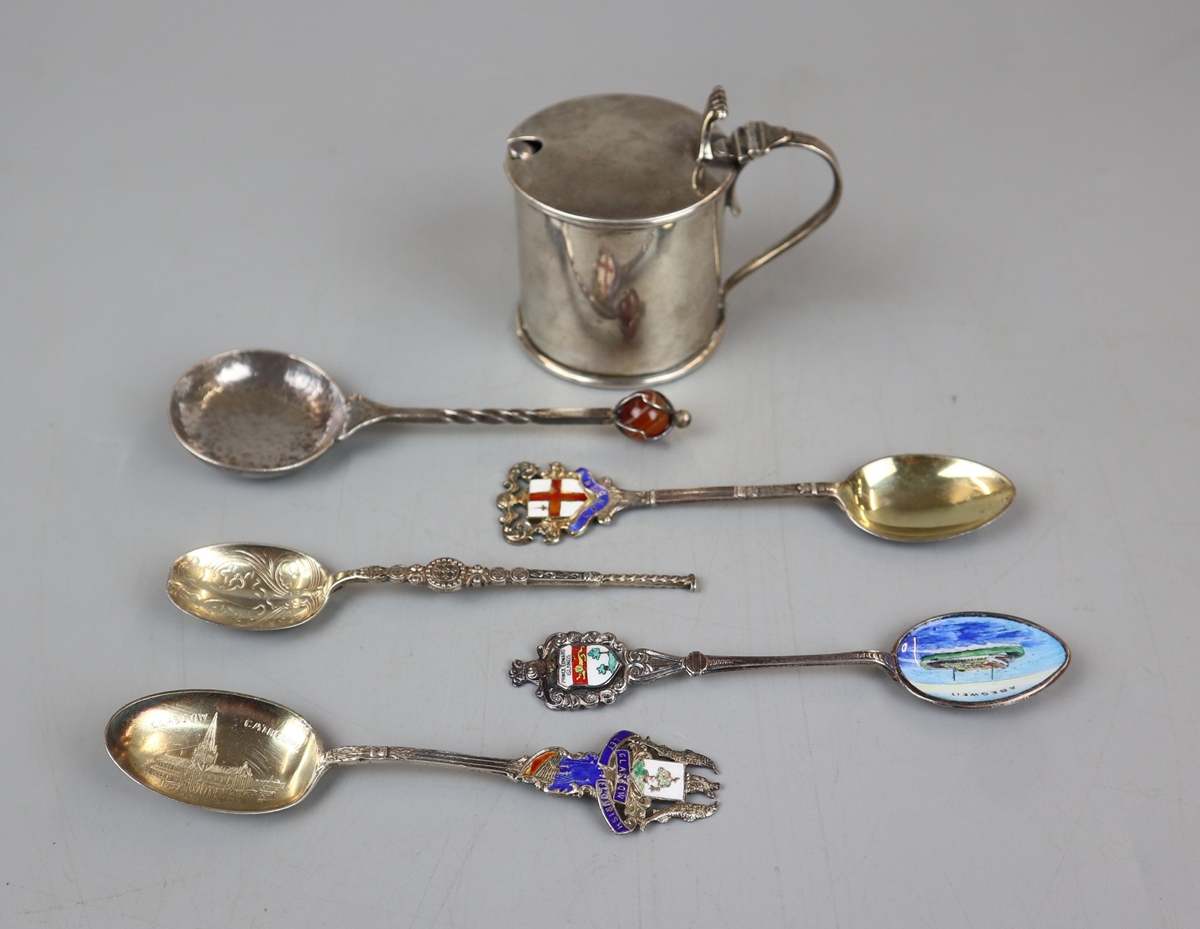 Collection of hallmarked silver