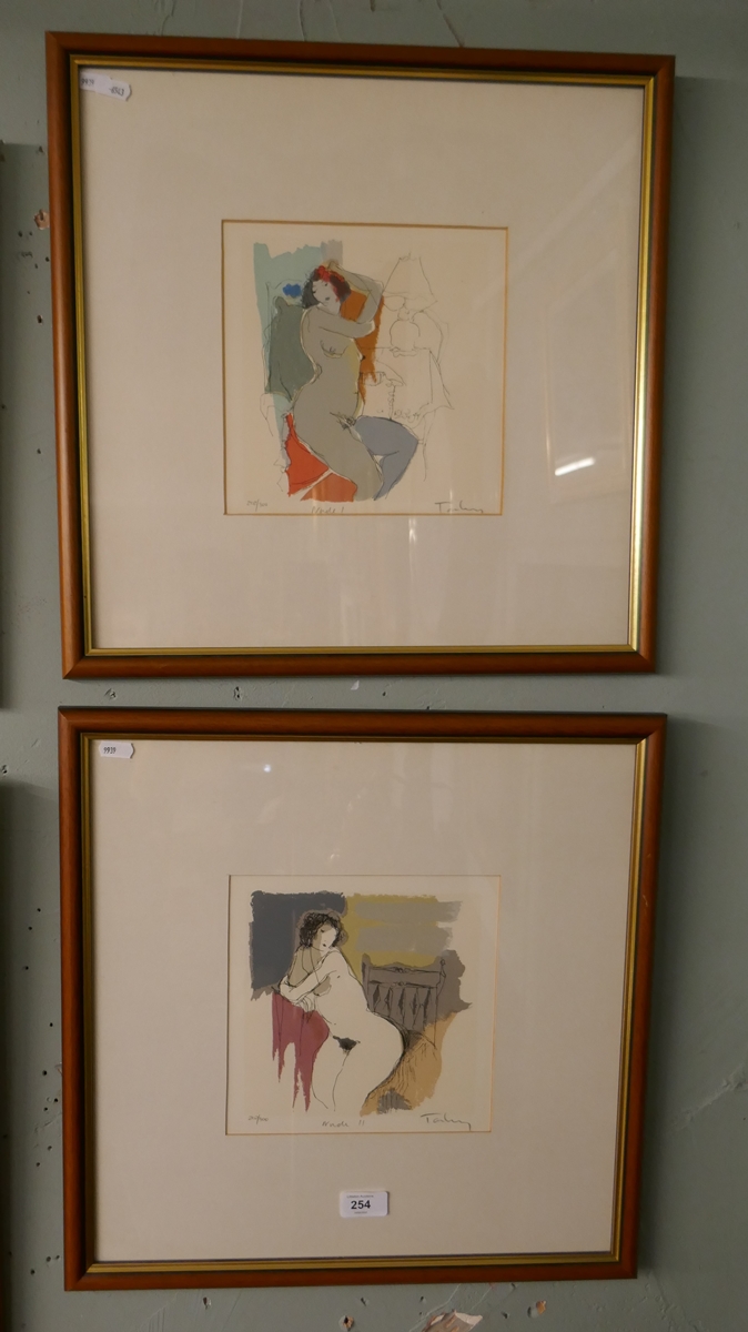 Pair of prints by Tarkay