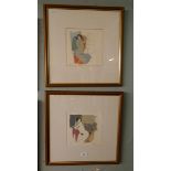 Pair of prints by Tarkay