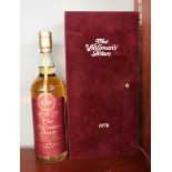 The Stillman's Dram single malt scotch whisky 1970 in presentation box with certificate of