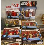 6 Star Wars boxed figure sets